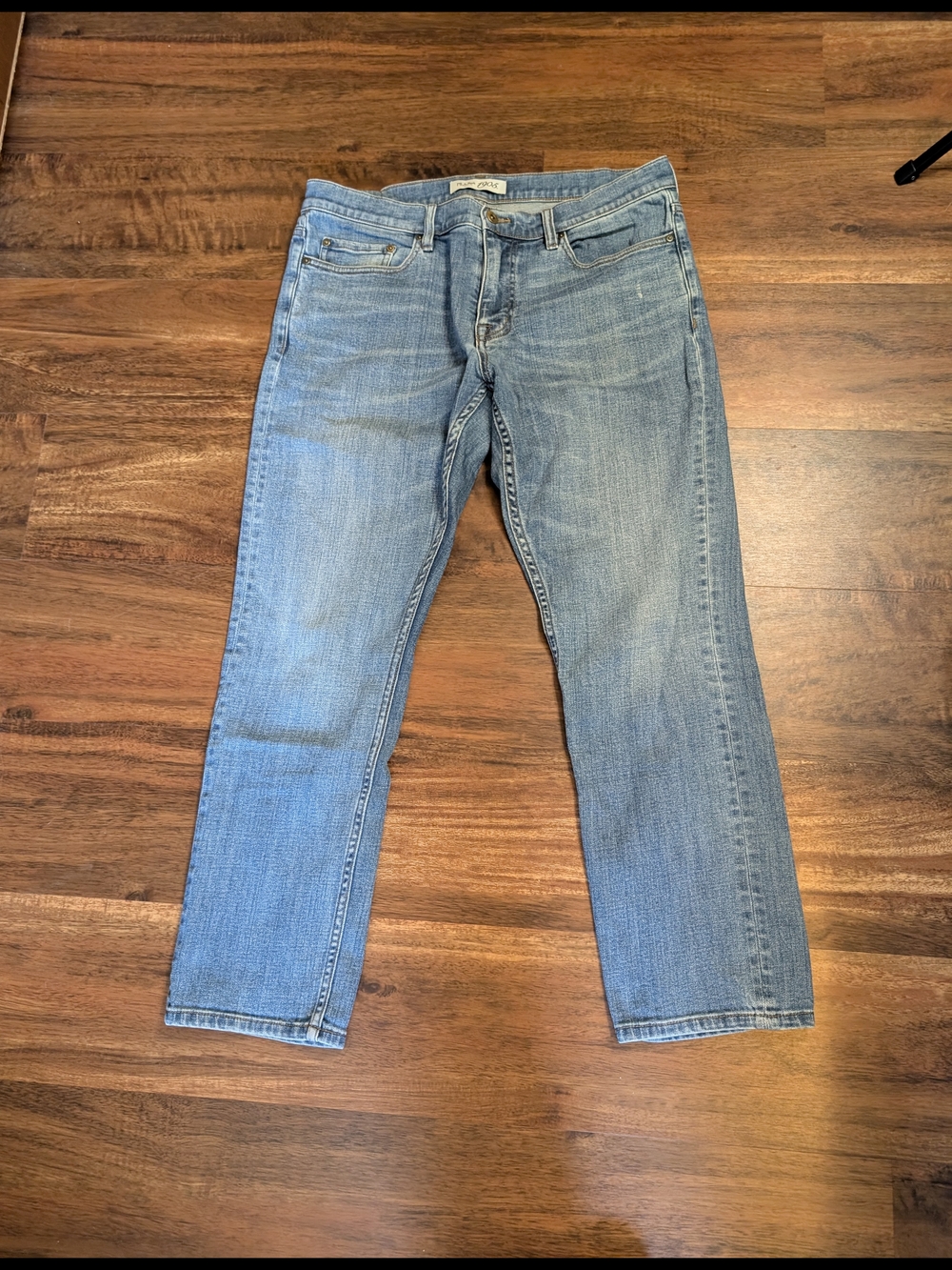 Jos. A. Bank Men’s Straight Jeans - Light Blue Denim